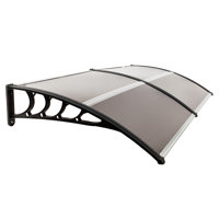 Ubesgoo 39.37-in x 9.84-in Plastic Black Cover Retractable Door Deals