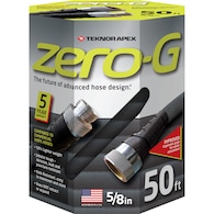 Zero-G Teknor Apex 5/8-in x 50-ft Kink Free Woven Hose Deals