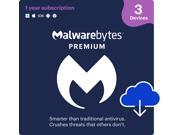 Malwarebytes Premium 3 Devices / 1 Year Digital Deals