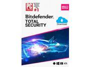 Bitdefender Total Security 2025 5 Devices / 2 Year Digital Deals