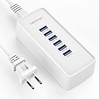 USB Fast Charger 6-Port Portable Charging Station Deals