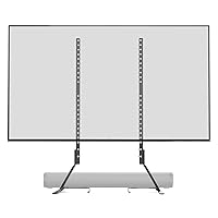 Amazon Basics Universal TV Stand  Adjustable up to 77 inch Deals