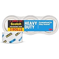 Deals on 3-Count Scotch Heavy Duty Packaging Tape 1.88-in x 54.6 yd