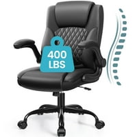 CoolHut Ergonomic Adjustable High Back Executive Leather Office Chair Deals