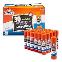 Deals on 30ct Elmers Disappearing Purple School Glue Sticks Washable