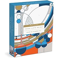 Deals on Galison Frank Lloyd Wright March Balloons Paint  by Number Kit
