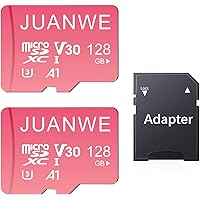 Deals on Juanwe 128GB Micro SD Card 2-Pack with Adapter