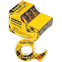 Deals on 6-Pack Scotch Double-Sided Tape 1/2 in x 250 in