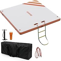 Hipicute Inflatable Floating Dock for Adults 6ft x 5ft Deals