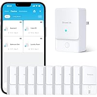 Deals on GoveeLife Smart Water Leak Sensor 4-pk w/Water Leak Detectors 5-pk