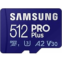 Deals on SAMSUNG PRO Plus 512GB microSD Memory Card + Adapter
