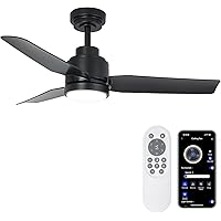 Vaczon 42 Inch Modern Ceiling Fan with Light Deals