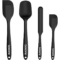 Barsone 4-Piece Silicone Spatula Set Deals