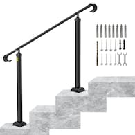 Vevor 1-3 Steps 39.4 x 37.8-in Wrought iron Handrail Deals
