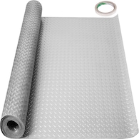 VEVOR 5-ft x 20-ft x 60-mil T Diamond PVC Garage Flooring Roll Deals