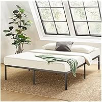 Best Price Mattress 14-Inch Metal Platform Bed California King Deals