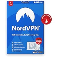 Deals on 1Yr NordVPN Standard VPN & Cybersecurity Software Subscription 10 Devices
