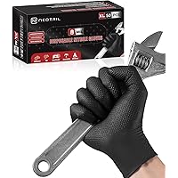 50-Count NEOTRIL 8 Mil Heavy Duty Disposable Nitrile Gloves Deals
