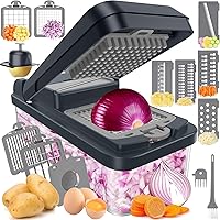 SpaceHacks 12-in-1 Vegetable Chopper with 7 Blades Deals
