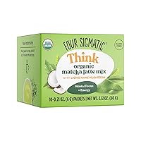 10pk Four Sigmatic Organic Matcha Latte Mix Powder with Lion's Mane Deals