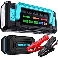 Deals on AVAPOW 8000A Battery Jumper Starter Portable with 4-in HD Display