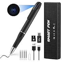 Bovaoon Hidden Mini Camera HD 1080P Pen with 64GB SD Card Deals