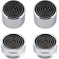 Deals on 4pk Hibbent Faucet Aerator Solid Brass