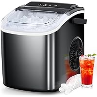 Deals on Cowsar Self-Cleaning Portable Countertop Bullet Ice Maker 26.5 lbs