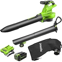 Greenworks 40V 230 MPH Cordless Brushless Leaf Blower / Vacuum Deals