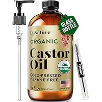 Deals on UpNature Cold Pressed Unrefined Organic Castor Oil 16oz