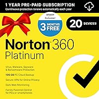 Norton 360 Platinum Antivirus Software for 20 Devices Digital Deals
