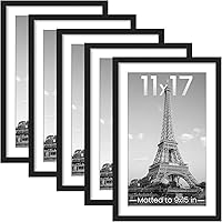 Deals on Upsimples 11x17 Picture Frame Set of 5