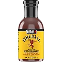 Weber Fireball Whiskey Flavored BBQ Sauce 14.3oz Deals