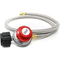 Deals on Gas One 2113 0-20PSI Propane Regulator with Hose 4ft