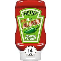 Deals on Heinz Tomato Ketchup Blended With Jalapeno 14oz Squeeze Bottle