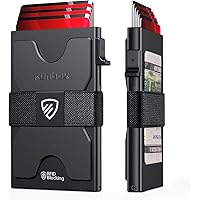 Deals on Runbox Slim Pop-up Card Holder Minimalist RFID Blocking Wallet