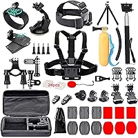 Black Pro 60 in 1 Camera Accessories Kit for GoPro Action Camera Deals