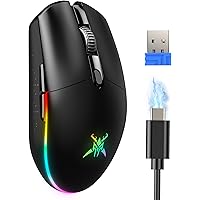 Tecknet 8000 DPI Wireless Gaming Mouse Rechargeable Deals