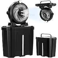Noxozoqm 3-in-1 Portable Misting Fan with 11L Large Bucket Deals