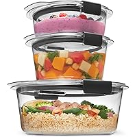 Deals on 6-Piece Rubbermaid Brilliance Round Leak Proof Food Storage Containers