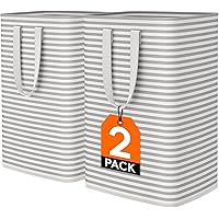 Deals on 2-Pk Lifewit Laundry Hamper Large Collapsible Laundry Baskets 80L