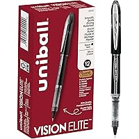 12pk Uni-ball Vision Elite Rollerball Pens Fine Point Micro Tip, 0.5mm Deals