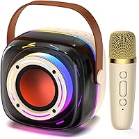 Deals on Ppmic Karaoke Machine with 1 Wireless Mircophone