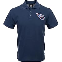 FOCO Mens NFL Team Logo Casual Color Polo Short Sleeve Shirt Deals