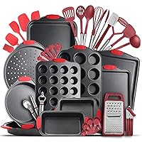 Eatex Nonstick Bakeware Sets w/Baking Pans Set 39-Piece Deals