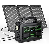 Deals on MARBERO 100W Solar Powered Generator w/30W Foldable Solar Panels