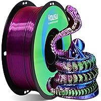 Deals on Yousu Tri Color PLA 3D Printer Filament 1.75mm, 1kg/2.2lbs