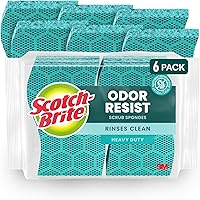 Deals on 12ct Scotch-Brite Odor Resist Heavy Duty Scrub Sponge