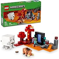 LEGO Minecraft The Nether Portal Ambush Adventure Set Deals