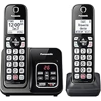 ‎Panasonic Cordless Phone 2 Handsets KX-TGD832M Used Deals